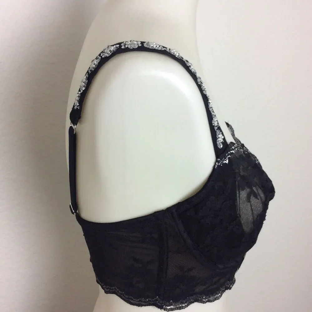 Victoria's Secret Bra Romantic Gothic Whimsigoth Witchy Victorian Lingerie